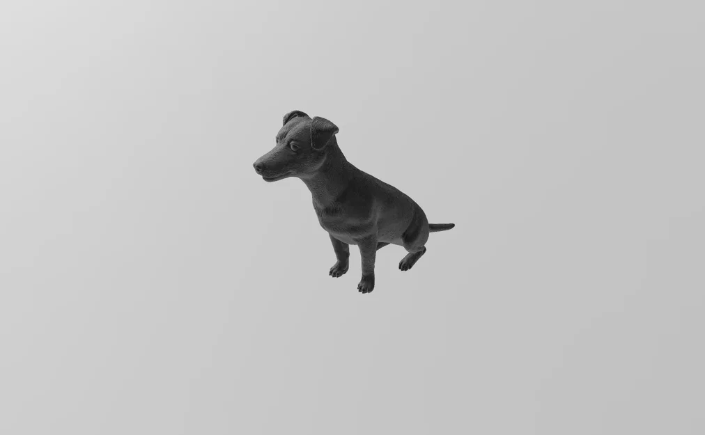 Mô hình chú chó Dogy - Mẫu in 3D trang trí độc đáo - Image 1