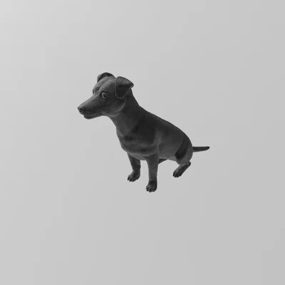 Mô hình chú chó Dogy - Mẫu in 3D trang trí độc đáo
