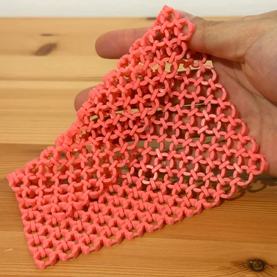 Loop Link Fidget Fabric - Mẫu in 3D vải xích linh hoạt