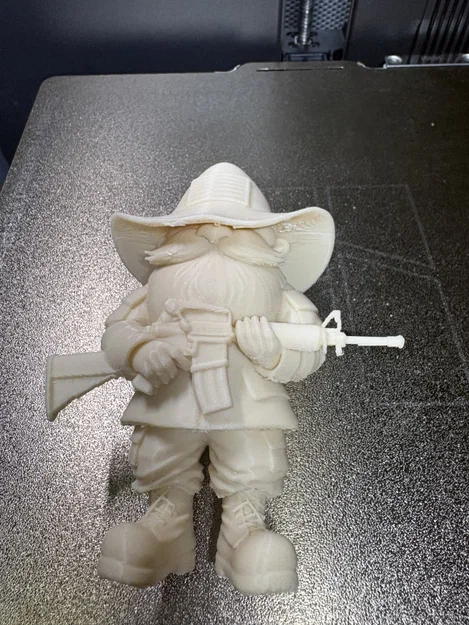 Mô hình chú lùn Ranger Gnome phong cách quân đội - Image 3