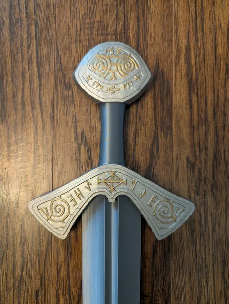 Thanh kiếm cổ Langeid (The Ornate Sword from Langeid) - Image 1