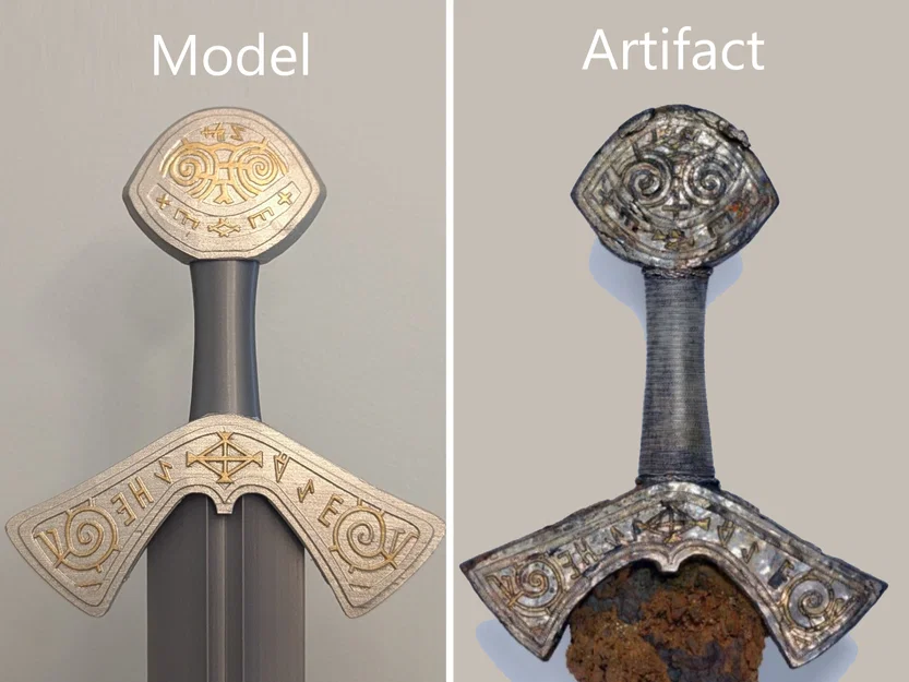 Thanh kiếm cổ Langeid (The Ornate Sword from Langeid) - Image 4