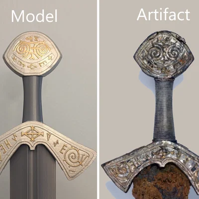 Thanh kiếm cổ Langeid (The Ornate Sword from Langeid)
