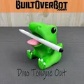 Mô hình 3D Dino Tongue Out: Chú khủng long giữ bút siêu đáng yêu - Thumbnail 1
