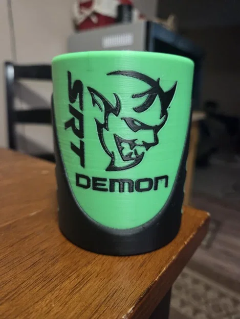 Mini Coleman Chiller Koozie - Chủ đề Dodge SRT Demon - Image 1