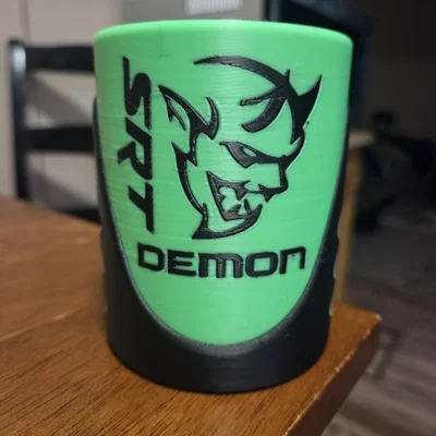 Mini Coleman Chiller Koozie - Chủ đề Dodge SRT Demon
