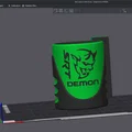 Mini Coleman Chiller Koozie - Chủ đề Dodge SRT Demon - Thumbnail 3