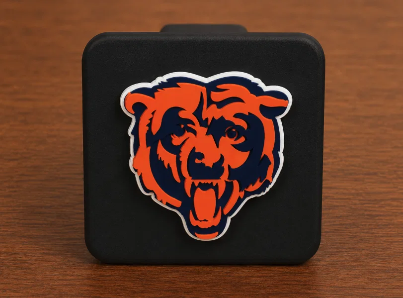 Nắp Che Đầu Kéo Chicago Bears Cho Ô Tô (3D Print Model) - Image 2