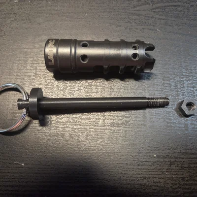 Móc Khóa Lưu Trữ Muzzle Brake (30cal)