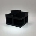 Kệ Trưng Bày Phân Tầng Có Ngăn Lưu Trữ (4 Tầng) - Thumbnail 3
