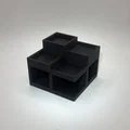 Kệ Trưng Bày Phân Tầng Có Ngăn Lưu Trữ (4 Tầng) - Thumbnail 4
