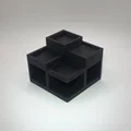 Kệ Trưng Bày Phân Tầng Có Ngăn Lưu Trữ (4 Tầng) - Thumbnail 8