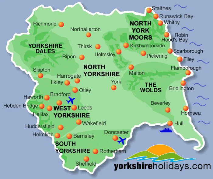 Bộ sưu tập bản đồ Flexi Yorkshire - Image 3