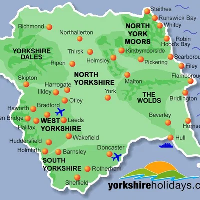 Bộ sưu tập bản đồ Flexi Yorkshire