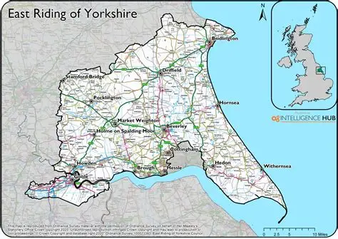 Bộ sưu tập bản đồ Flexi Yorkshire - Image 4