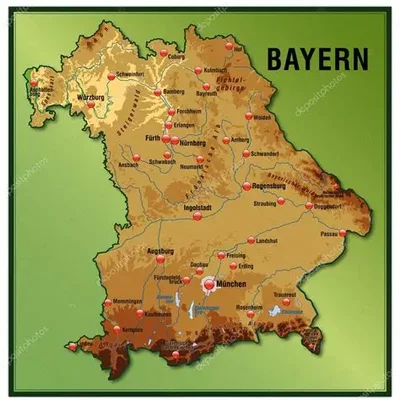 Bavaria Flexi Map - Bản đồ Bavaria linh hoạt