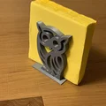 Khay Đựng Khăn Giấy Hình Cú Mèo - Mẫu In 3D Độc Đáo Cho Bàn Ăn - Thumbnail 3