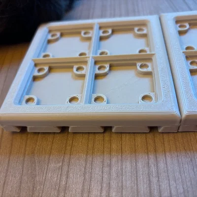 Đế Gridfinity cho Modular Sofa Hub - Sắp xếp sofa gọn gàng