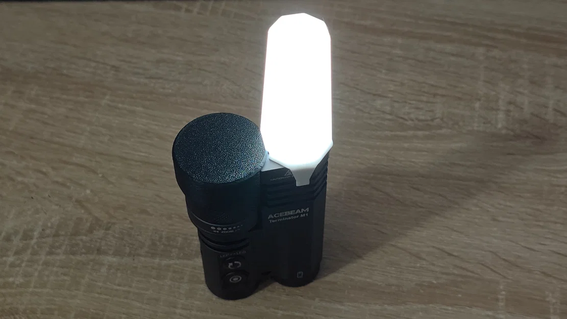 Bộ khuếch tán ánh sáng (Diffuser) cho đèn Acebeam M1 - Image 1