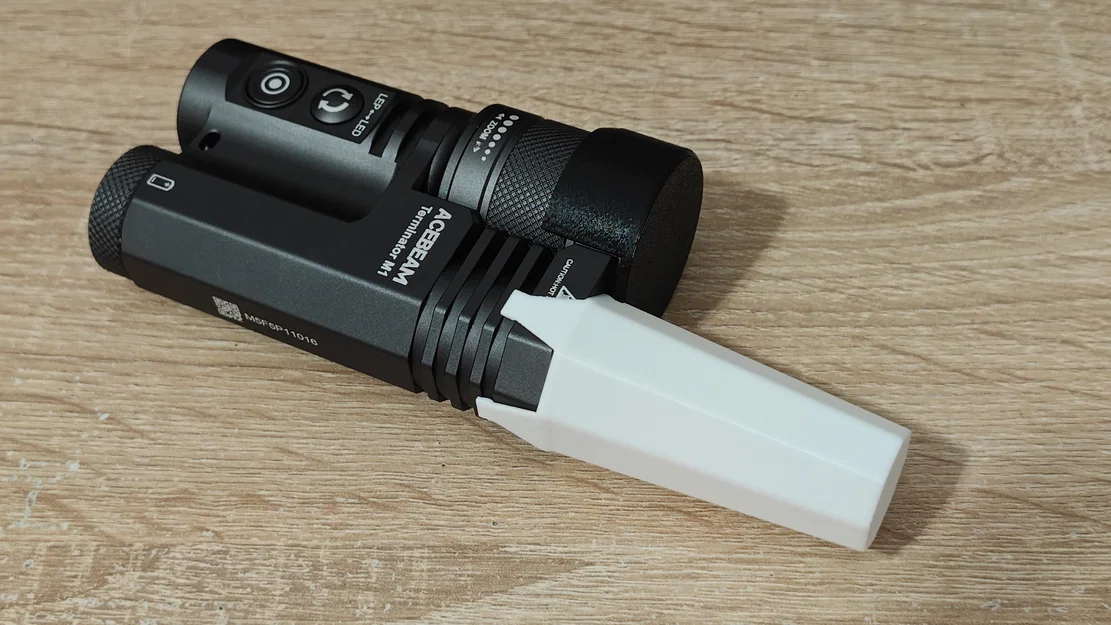 Bộ khuếch tán ánh sáng (Diffuser) cho đèn Acebeam M1 - Image 3