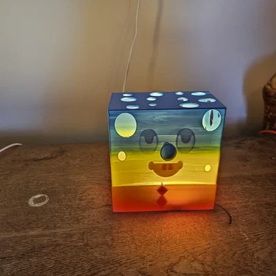 Đèn ngủ 3D hình SpongeBob SquarePants trang trí cực chất