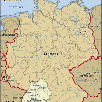Bản đồ linh hoạt (Flexi Map) bang Baden-Württemberg