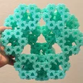 Mô hình Fractal Khối Tứ Diện Cụt Tự Đồng Dạng | Cấp độ 3 - Thumbnail 1
