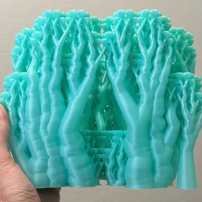 Mô hình Fractal Khối Tứ Diện Cụt Tự Đồng Dạng | Cấp độ 3
