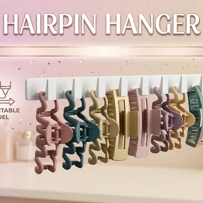 Thanh treo kẹp tóc Hairpin Hanger 3D - Giải pháp sắp xếp phụ kiện gọn gàng