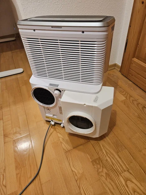 Bộ chuyển đổi ống dẫn đôi 150mm cho máy lạnh AEG AXP26U338CW ChillFlexPro - Image 1