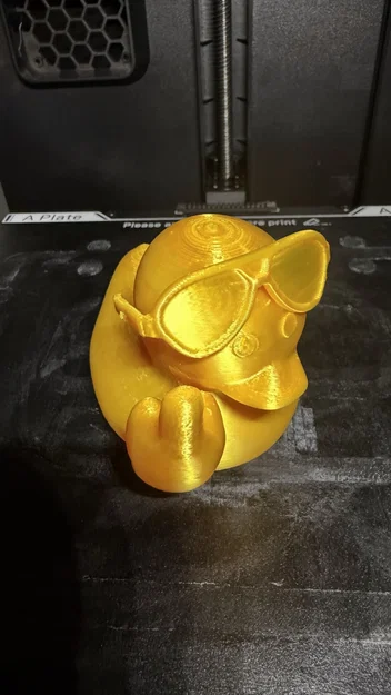Mô hình chú vịt Cool Duckie sành điệu in 3D cực ngầu - Image 1