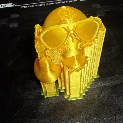 Mô hình chú vịt Cool Duckie sành điệu in 3D cực ngầu
