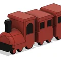 Mô hình tàu hỏa lưu trữ đồ dùng để bàn Modular Box Train Storage - Thumbnail 3