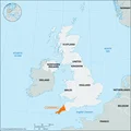 Bản đồ linh hoạt Cornwall (Cornwall Flexi Map) - Thumbnail 1