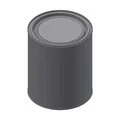 Mô hình lon sơn 3D (Paint Can Mockup) in 3D sắc nét - Thumbnail 1