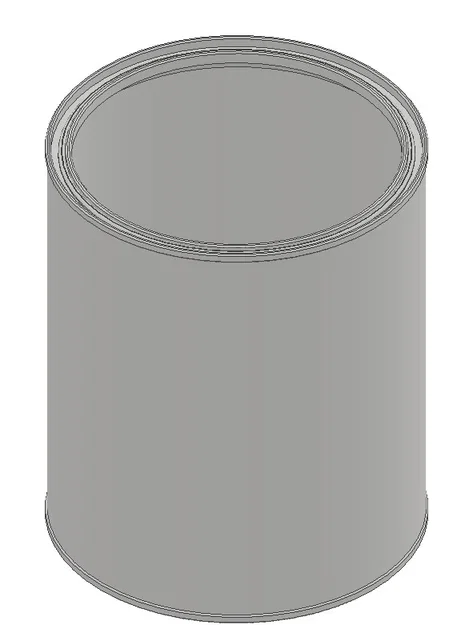 Mô hình lon sơn 3D (Paint Can Mockup) in 3D sắc nét - Image 2