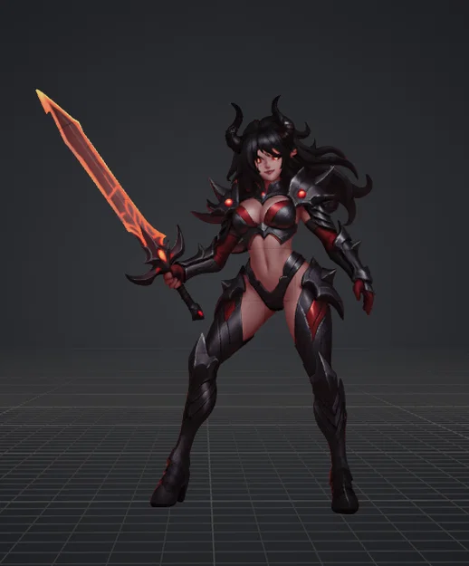 Mô hình Demon fighter - Image 1