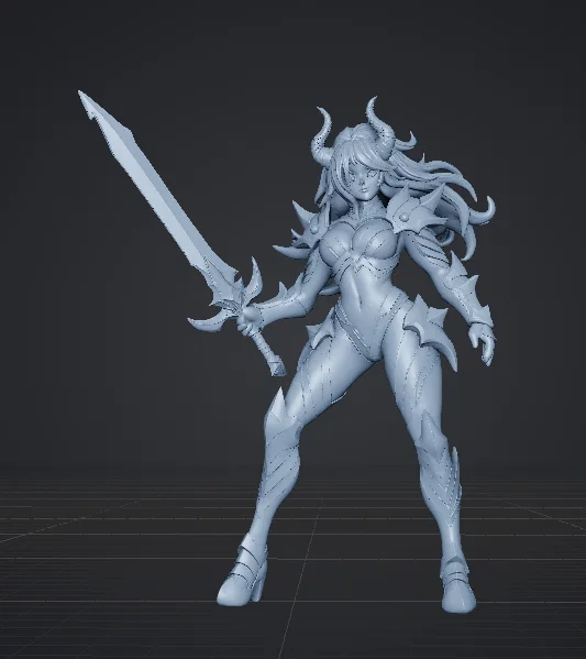 Mô hình Demon fighter - Image 2
