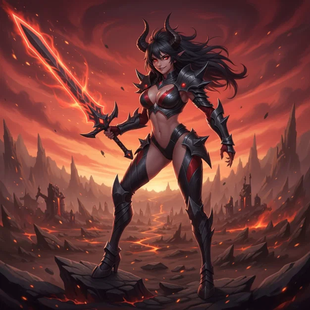 Mô hình Demon fighter - Image 3