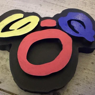 Mô hình trang trí Disney Art độc đáo - In 3D nghệ thuật