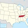 Bản đồ linh hoạt Tennessee (Tennessee Flexi Map) - Thumbnail 1