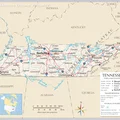 Bản đồ linh hoạt Tennessee (Tennessee Flexi Map) - Thumbnail 2