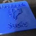 Mô hình trang trí Facebook Sucks vui nhộn cho bàn làm việc - Thumbnail 1