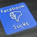Mô hình trang trí Facebook Sucks vui nhộn cho bàn làm việc - Thumbnail 2