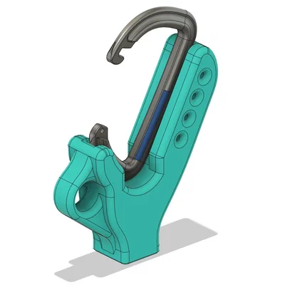 Đầu kẹp Stick Clip siêu bền gắn vừa cán chổi/gậy lau kính