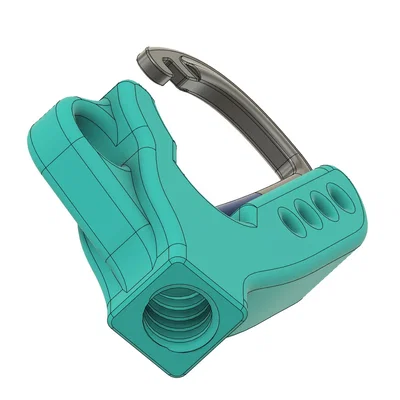 Đầu kẹp Stick Clip siêu bền gắn vừa cán chổi/gậy lau kính