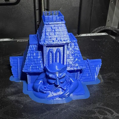 Mô hình 3D Phù thủy Mystery Fun House Orlando độc đáo