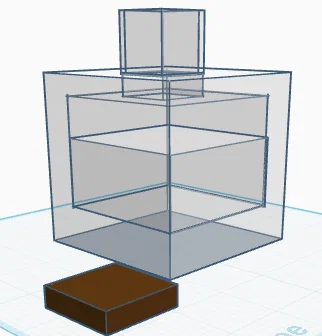 Mô hình bình chứa nước Minecraft Dungeons in 3D độc đáo - Image 1