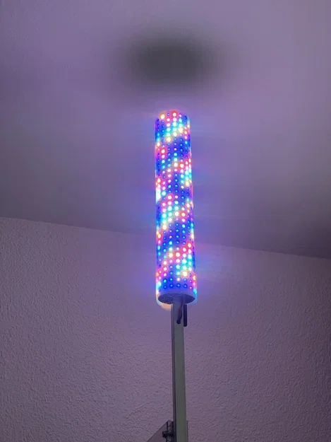 NeoPixelFaro: Cột đèn LED ma trận thông minh điều khiển qua WLED - Image 2