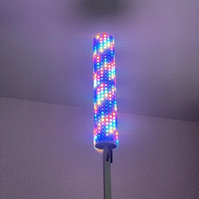 NeoPixelFaro: Cột đèn LED ma trận thông minh điều khiển qua WLED